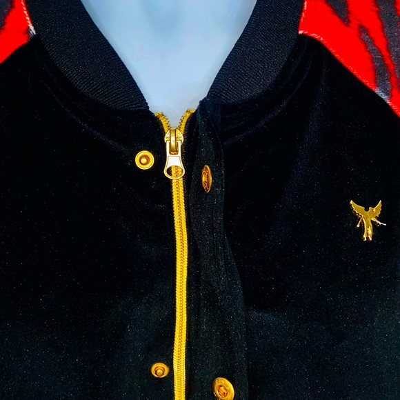 Vintage [Lavie Clothing Company] “Live the Life”Bomber Jacket - Picture 6 of 10